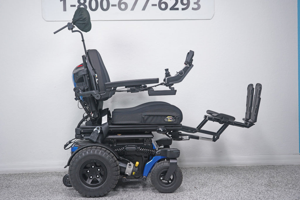 Quantum R-Trak Power Wheelchair Seat Lift, Tilt, Recline & Legs - 9018