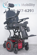 Quickie Q300 M Mini Power Wheelchair Seat Lift, Tilt, Recline & Legs - 9008