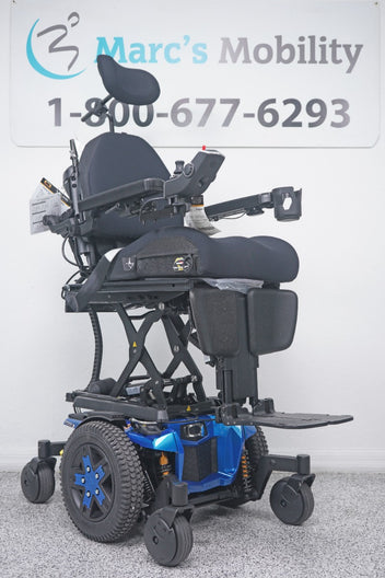Quantum Edge 3 Power Wheelchair 12" iLevel Seat Lift, Tilt, Recline & Legs - 9022