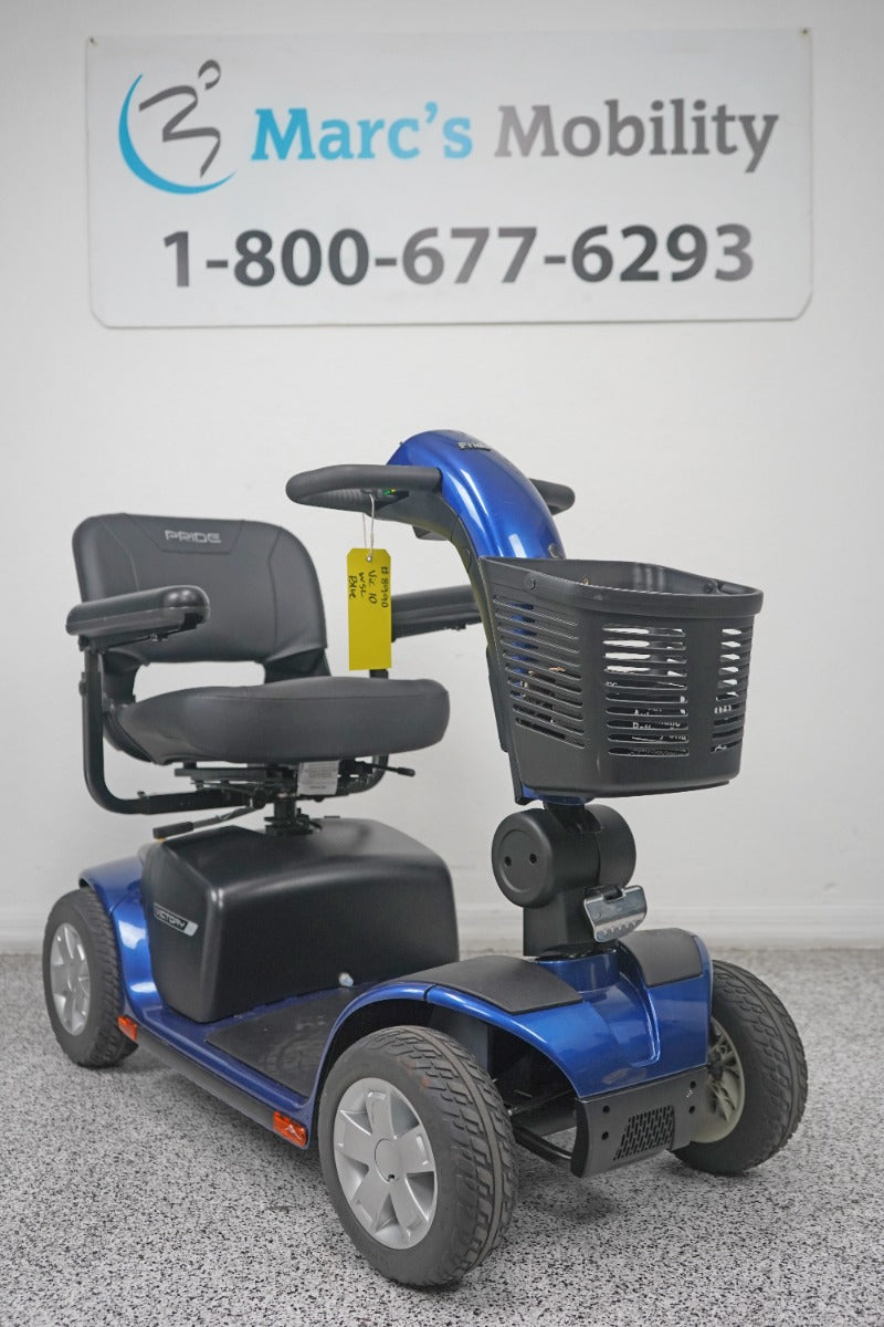 Pride Victory 10 4-Wheel Mobility Scooter with 7" Seat Lift - 8990