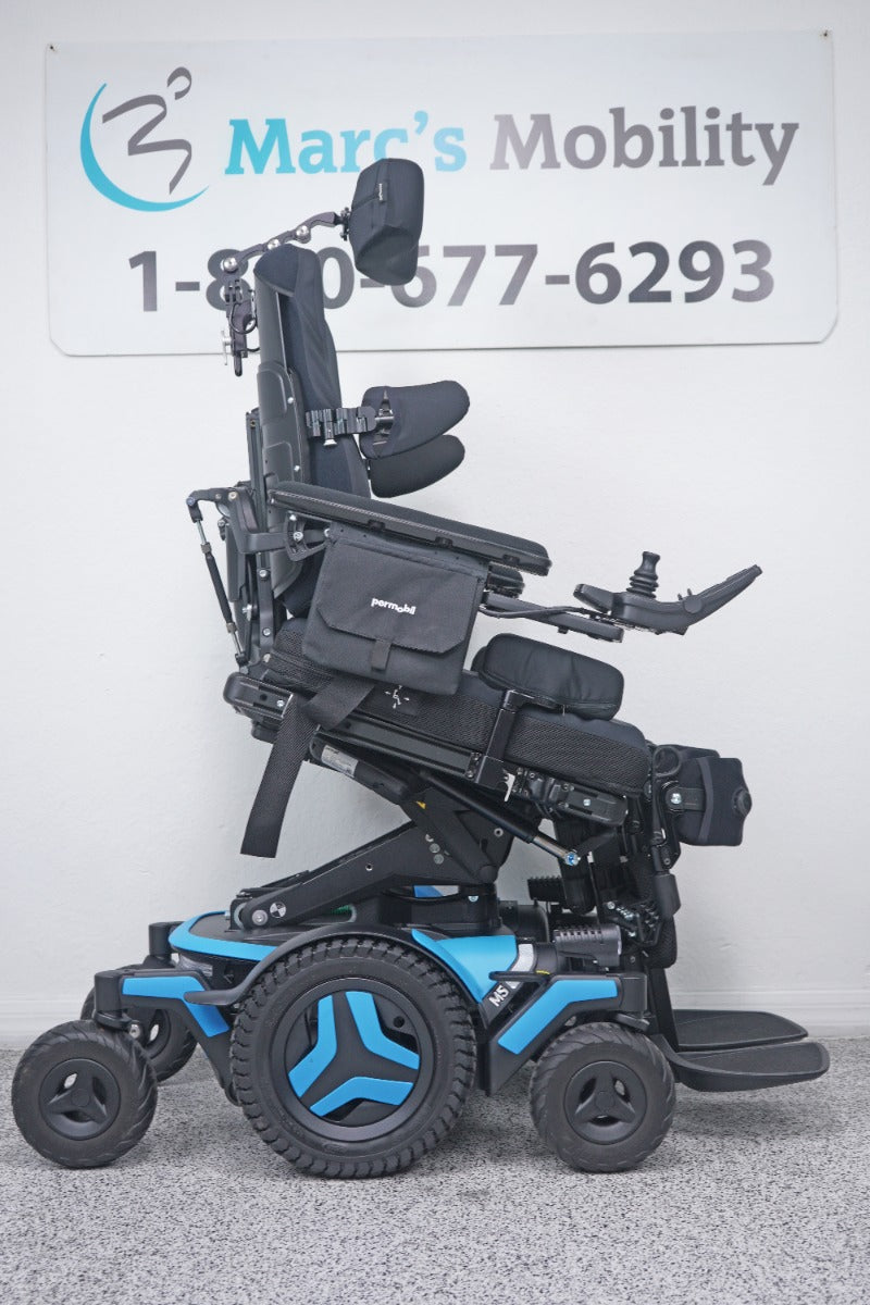 Permobil M5 Power Wheelchair 14" Seat Lift, Tilt, Recline, Legs & Anterior Tilt - 8988