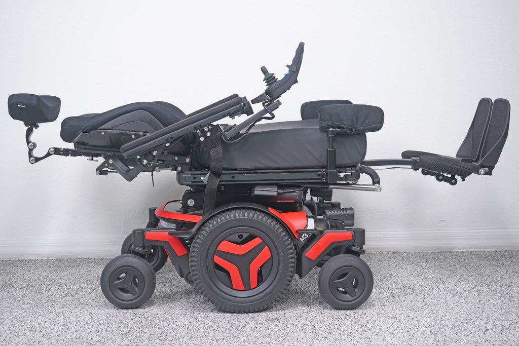 Permobil M3 Power Wheelchair 12" Seat Lift, Tilt, Recline, Legs & Anterior Tilt - 9014