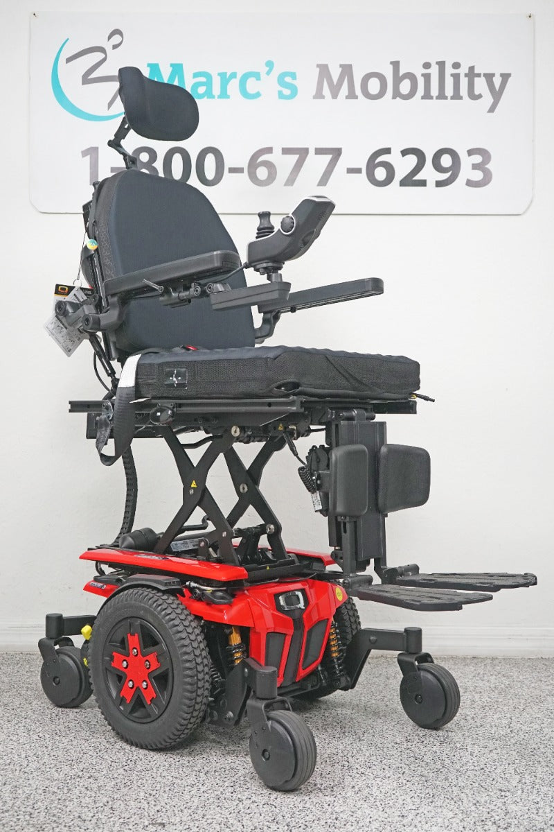 Quantum Edge 3 Power Wheelchair 12" iLevel Seat Lift, Tilt, Recline & Legs - 7207