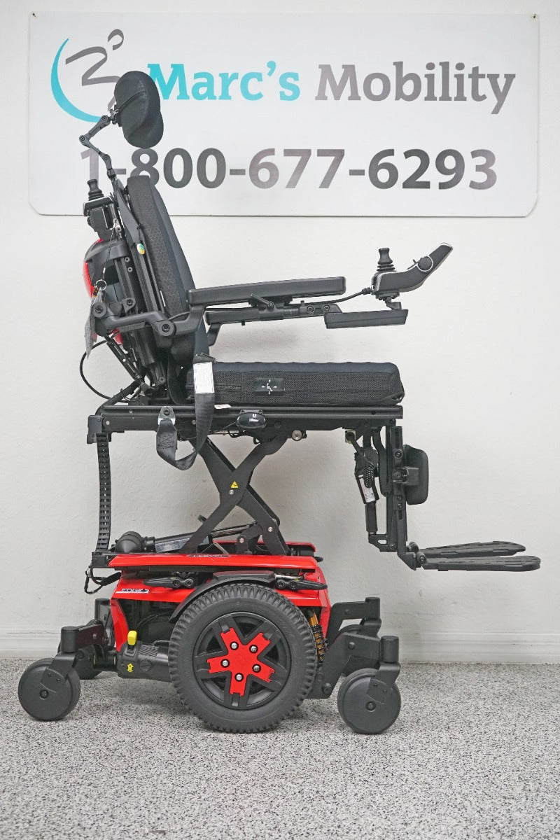 Quantum Edge 3 Power Wheelchair 12" iLevel Seat Lift, Tilt, Recline & Legs - 7207