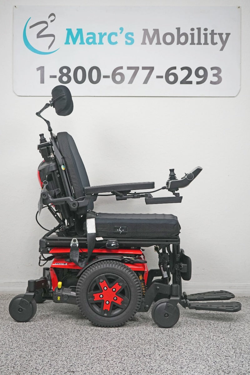 Quantum Edge 3 Power Wheelchair 12" iLevel Seat Lift, Tilt, Recline & Legs - 7207