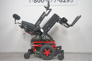Quantum Edge 3 Power Wheelchair 12" iLevel Seat Lift, Tilt, Recline & Legs - 7207