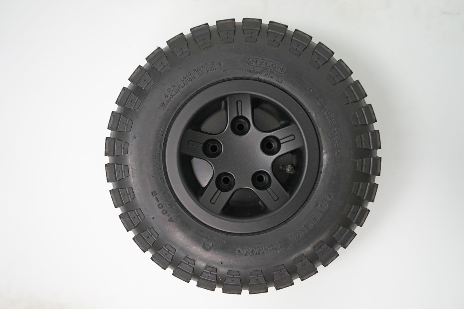 Quantum Q6 Edge Knobby Drive Tires 14 x 4 (Set of 2)
