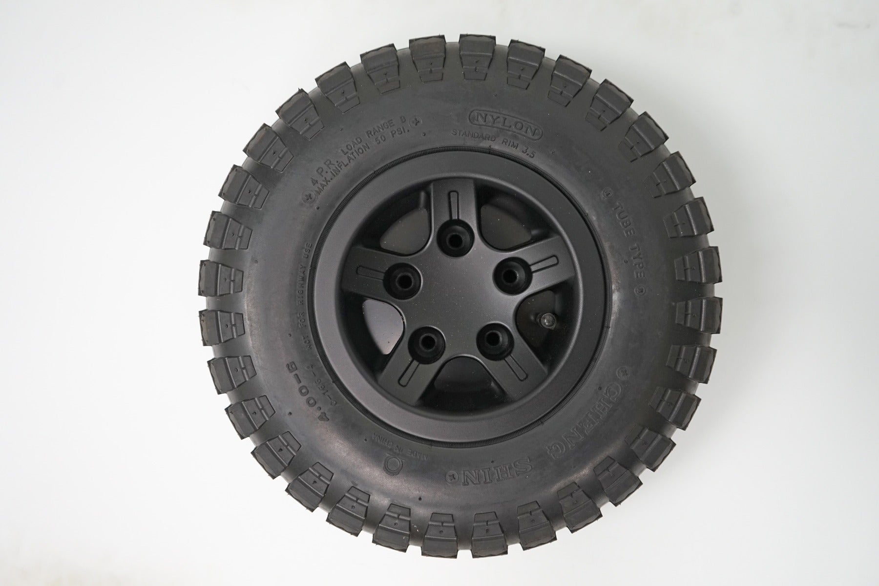 Quantum Q6 Edge Knobby Drive Tires 14 x 4 (Set of 2)