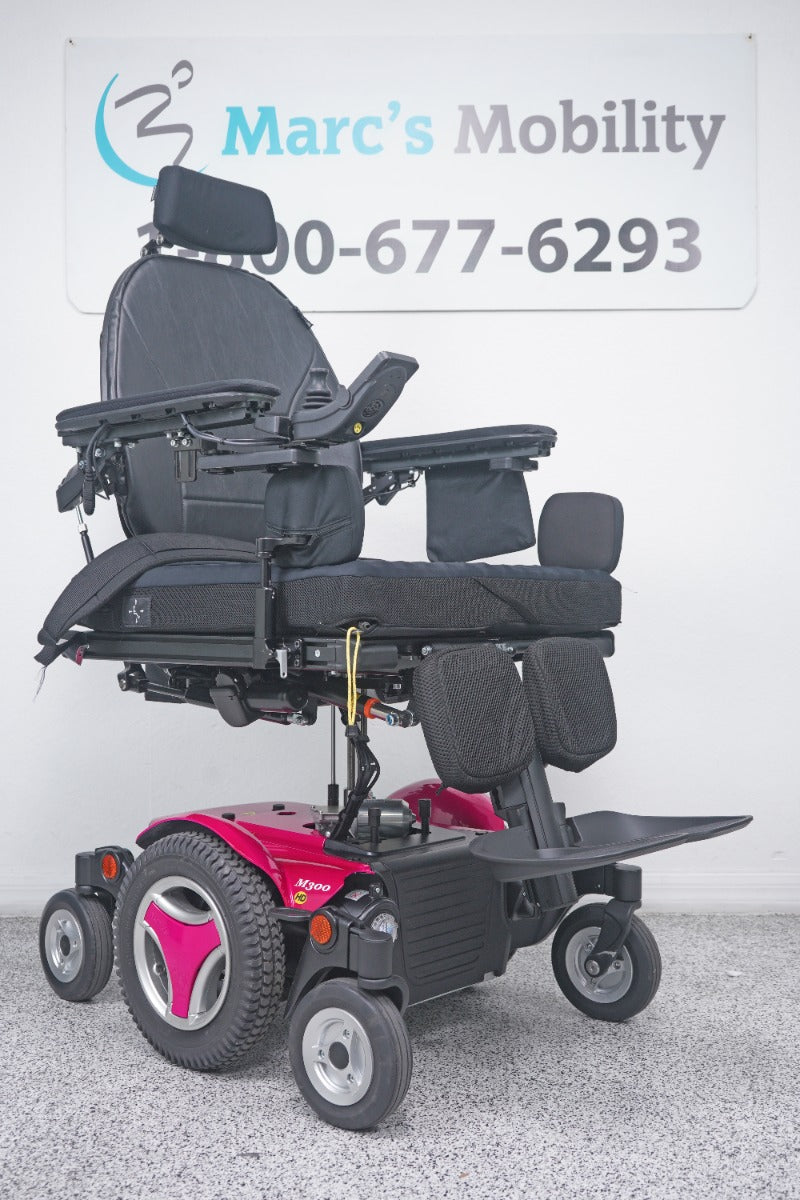 Permobil M300 HD Power Wheelchair Seat Lift, Tilt, Recline & Legs - 9029