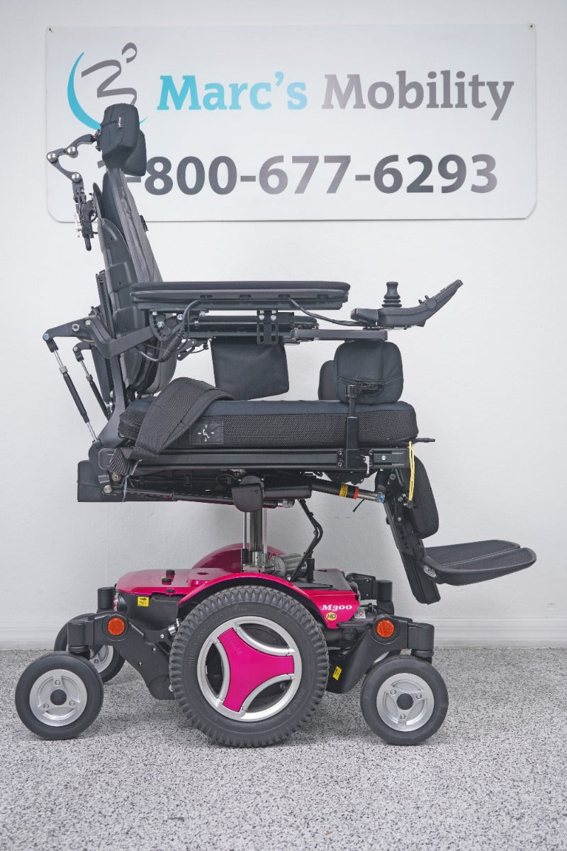 Permobil M300 HD Power Wheelchair Seat Lift, Tilt, Recline & Legs - 9029