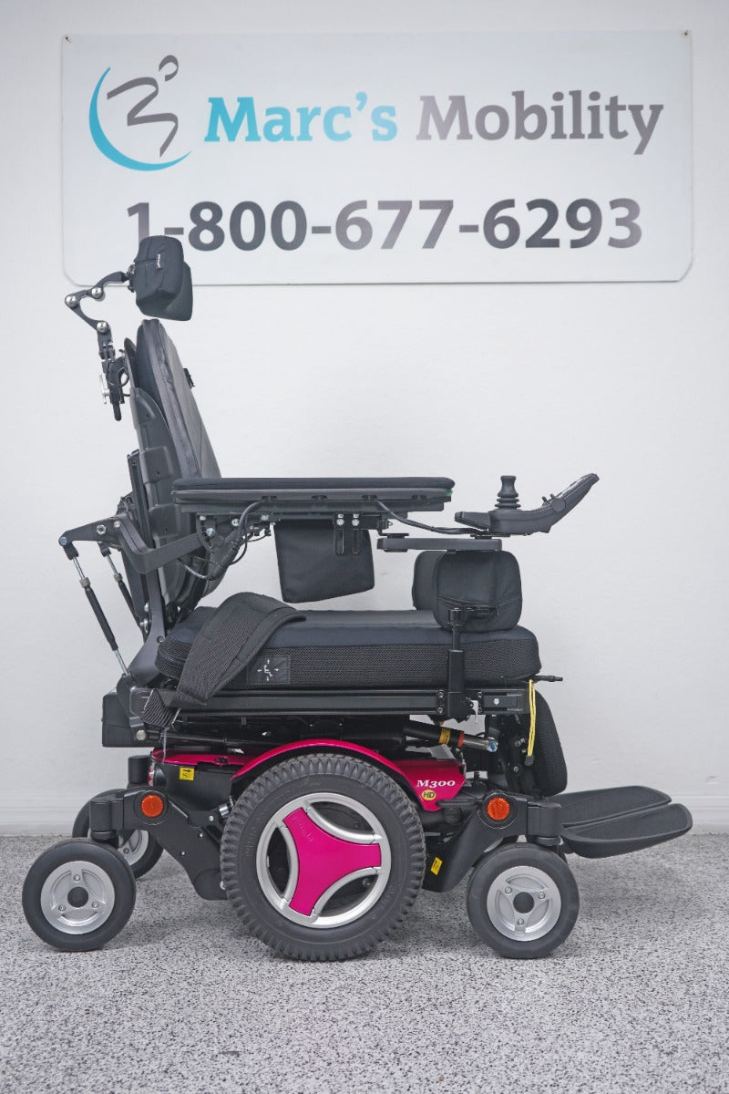 Permobil M300 HD Power Wheelchair Seat Lift, Tilt, Recline & Legs - 9029