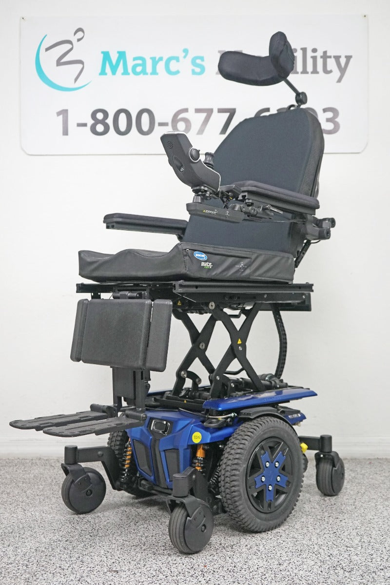 Quantum Edge 3 Power Wheelchair 12" iLevel Seat Lift, Tilt, Recline & Legs - 7202