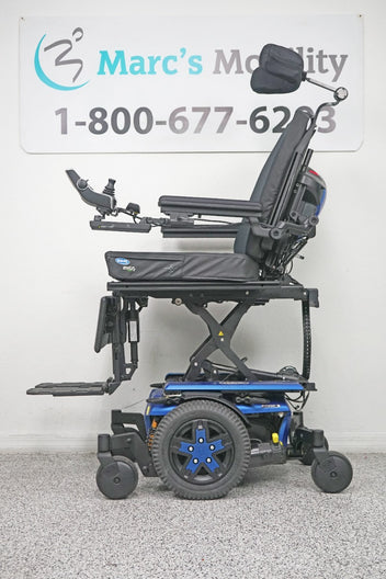 Quantum Edge 3 Power Wheelchair 12" iLevel Seat Lift, Tilt, Recline & Legs - 7202