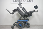 Quantum Edge 3 Power Wheelchair 12" iLevel Seat Lift, Tilt, Recline & Legs - 7202
