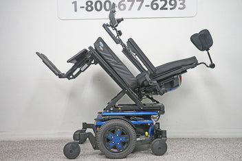 Quantum Edge 3 Power Wheelchair 12" iLevel Seat Lift, Tilt, Recline & Legs - 7202