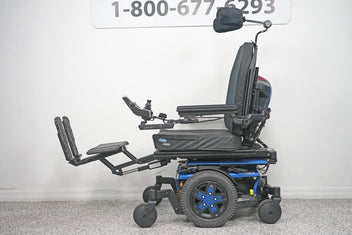 Quantum Edge 3 Power Wheelchair 12" iLevel Seat Lift, Tilt, Recline & Legs - 7202
