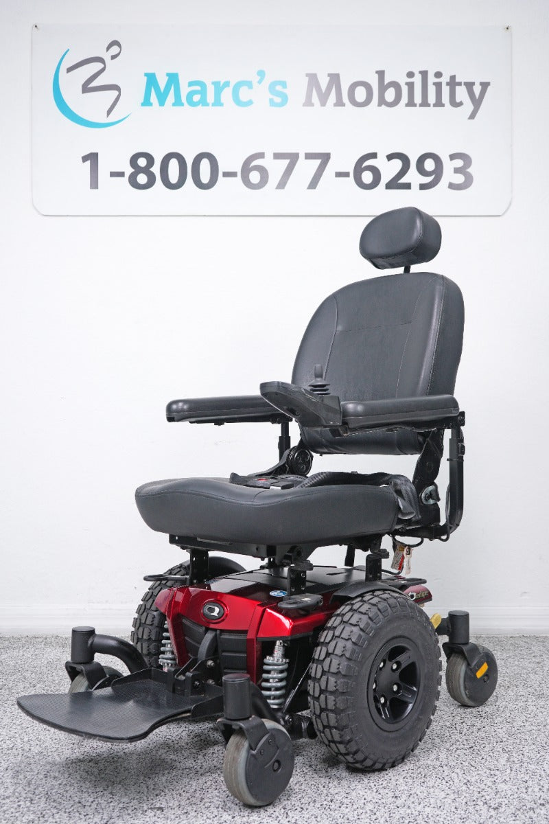 Quantum Q6 Edge Power Wheelchair Large Knobby Tires - 9015