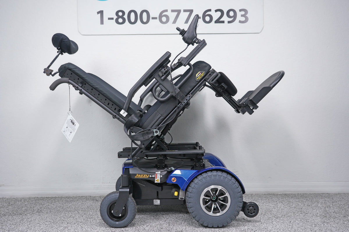 Jazzy 1450 Heavy Duty Power Wheelchair with Tilt - 8933