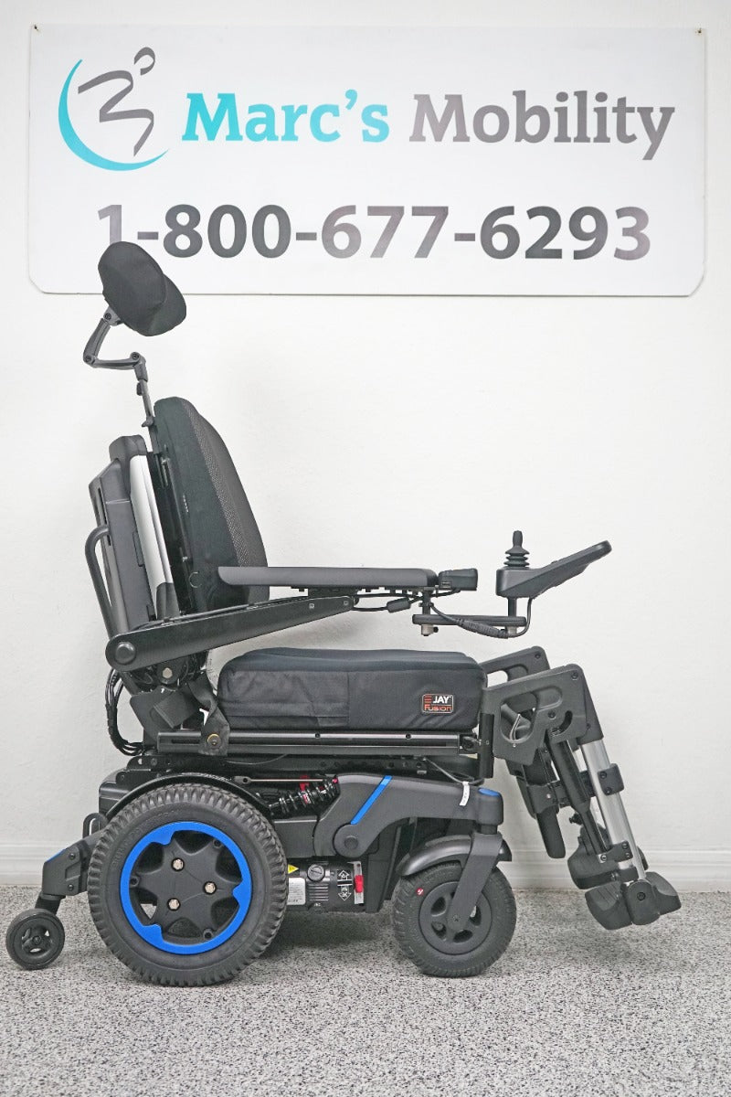 Quickie Q500 H Power Wheelchair Tilt, Recline & Legs - 7329