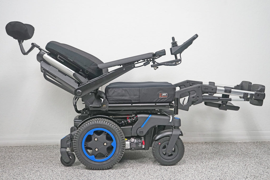 Quickie Q500 H Power Wheelchair Tilt, Recline & Legs - 7329