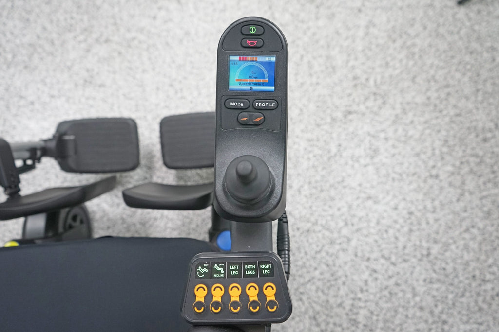 Quickie Q500 H Power Wheelchair Tilt, Recline & Legs - 7329