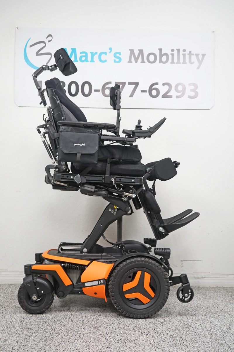 Permobil F5 VS Vertical Standing Power Wheelchair - 5414