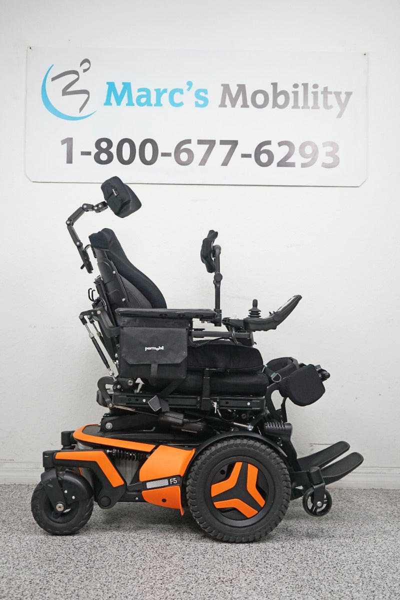 Permobil F5 VS Vertical Standing Power Wheelchair - 5414
