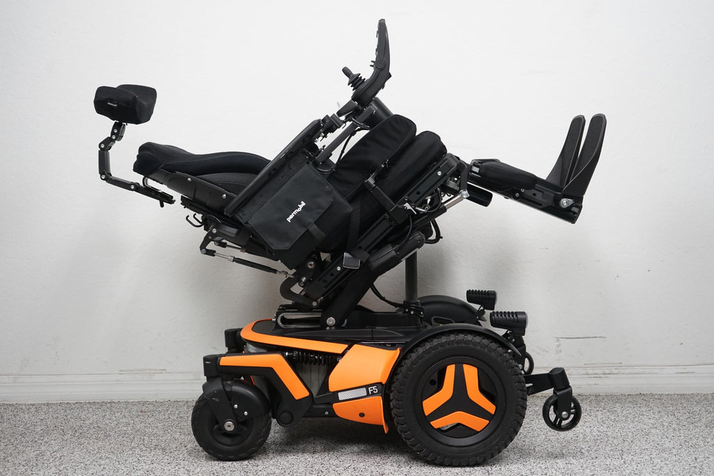Permobil F5 VS Vertical Standing Power Wheelchair - 5414