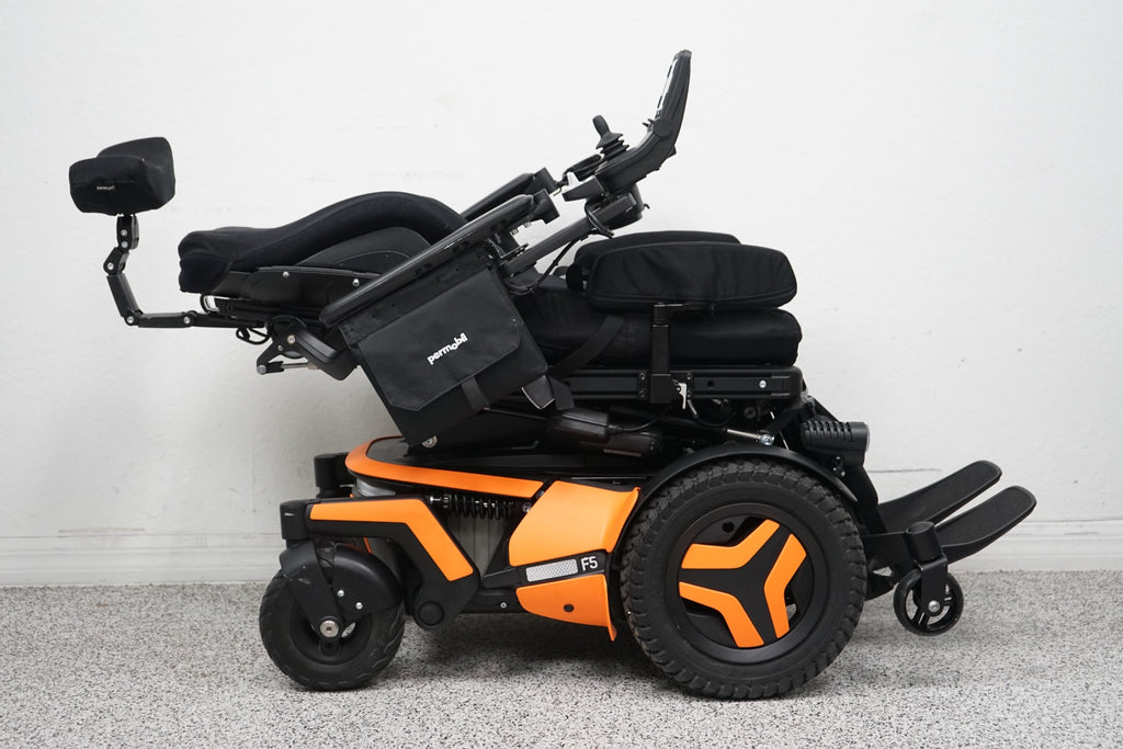 Permobil F5 VS Vertical Standing Power Wheelchair - 5414