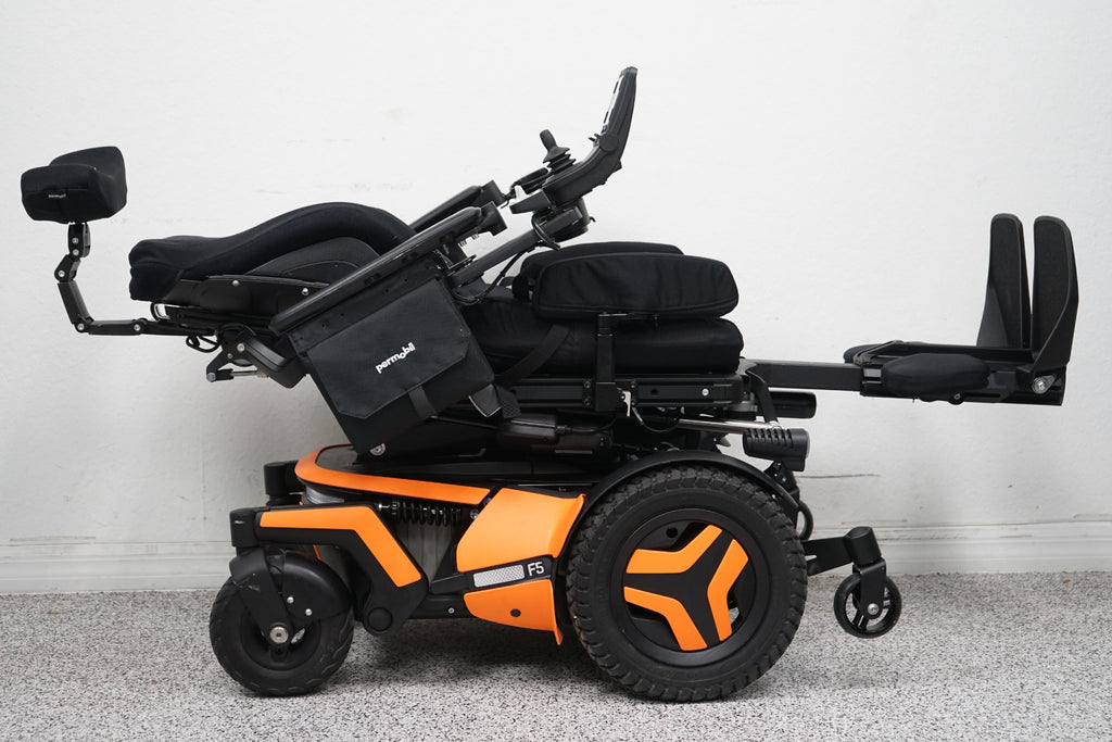 Permobil F5 VS Vertical Standing Power Wheelchair - 5414
