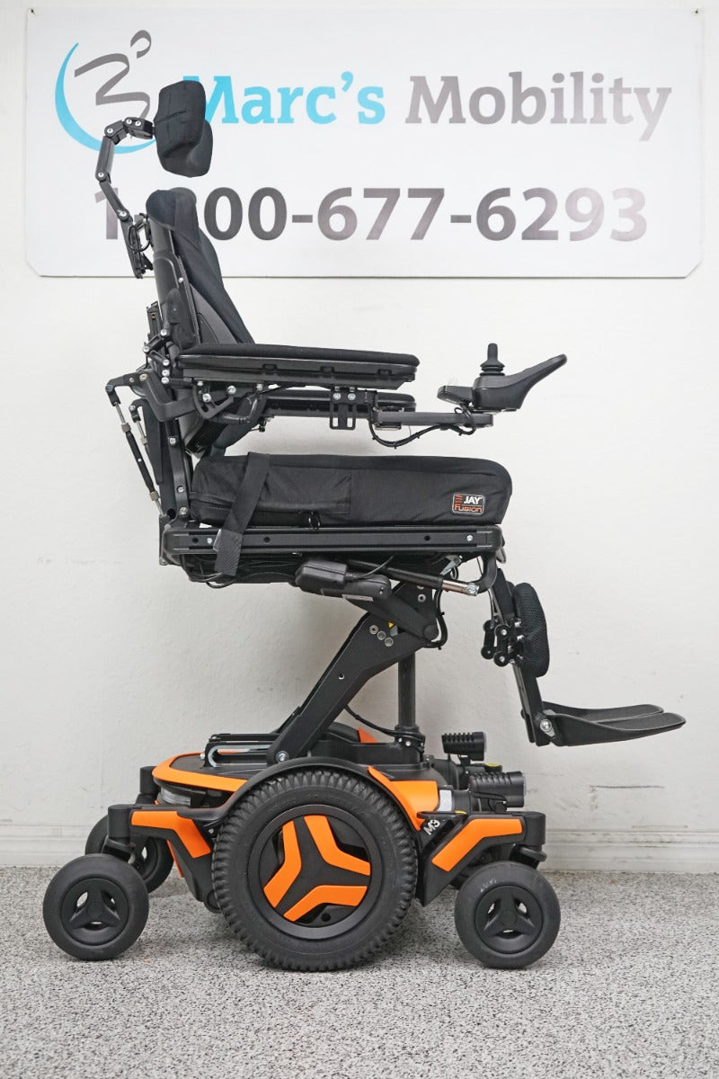 Permobil M3 Power Wheelchair 12" Seat Lift, Tilt, Recline & Legs - 5423
