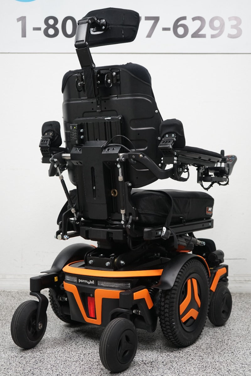 Permobil M3 Power Wheelchair 12" Seat Lift, Tilt, Recline & Legs - 5423