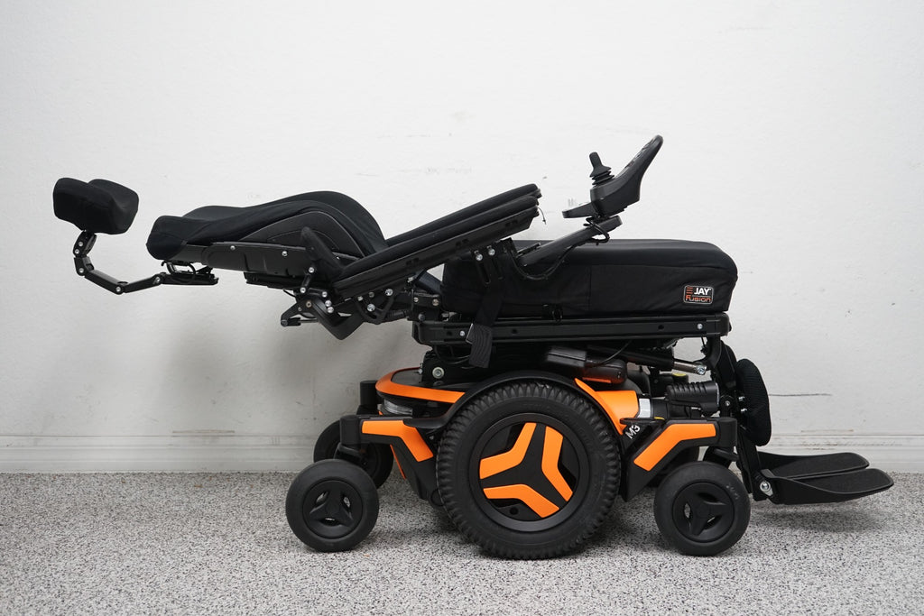 Permobil M3 Power Wheelchair 12" Seat Lift, Tilt, Recline & Legs - 5423