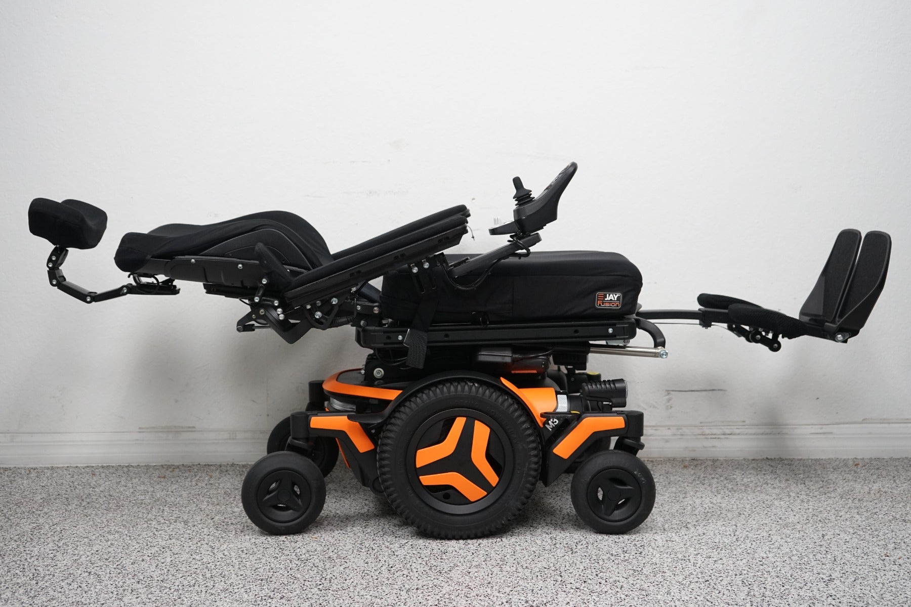 Permobil M3 Power Wheelchair 12" Seat Lift, Tilt, Recline & Legs - 5423
