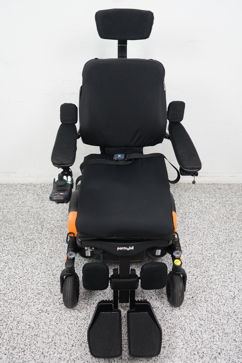 Permobil M3 Power Wheelchair 12" Seat Lift, Tilt, Recline & Legs - 5423