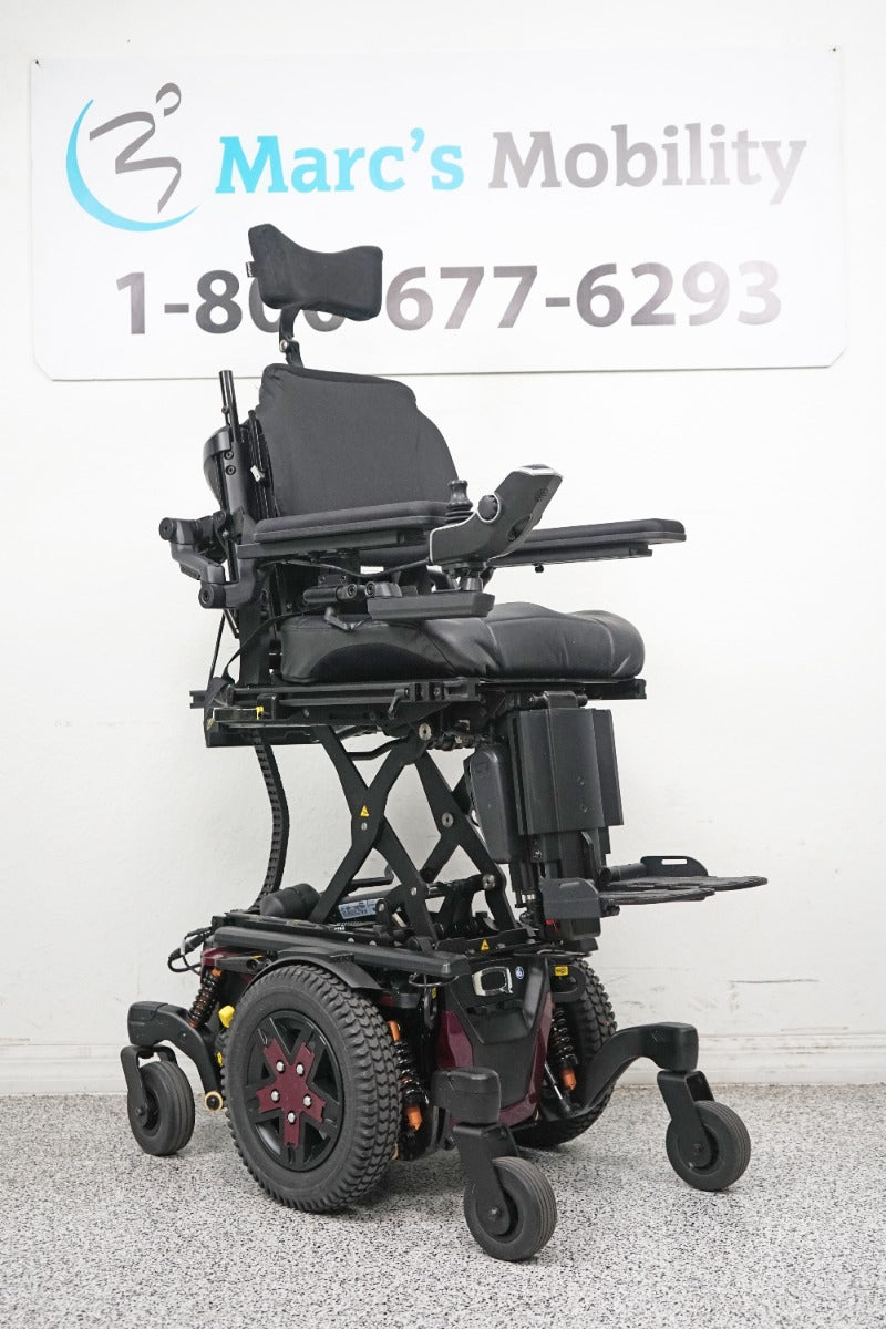 Quantum Edge 3 Stretto Power Wheelchair - 12" iLevel Seat Lift, Recline, Tilt, Legs - 5447