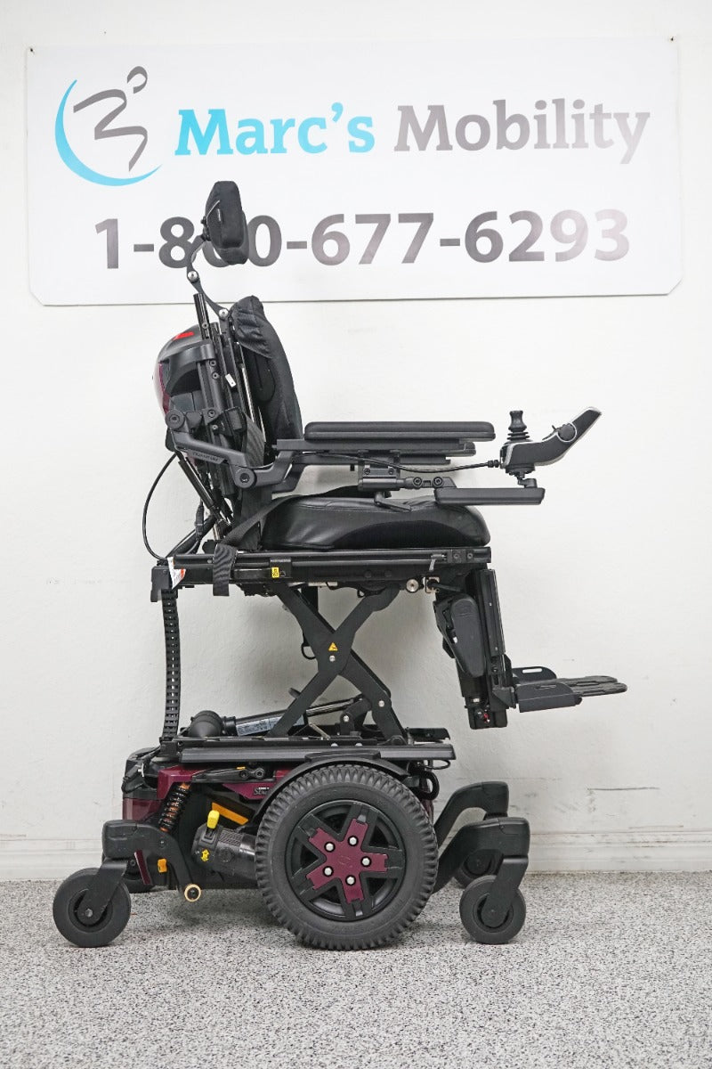 Quantum Edge 3 Stretto Power Wheelchair - 12" iLevel Seat Lift, Recline, Tilt, Legs - 5447