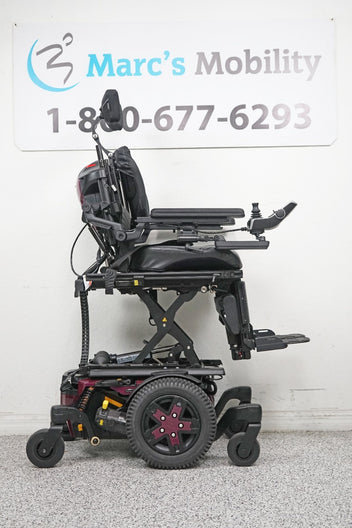 Quantum Edge 3 Stretto Power Wheelchair - 12" iLevel Seat Lift, Recline, Tilt, Legs - 5447