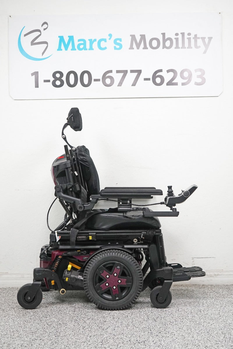 Quantum Edge 3 Stretto Power Wheelchair - 12" iLevel Seat Lift, Recline, Tilt, Legs - 5447