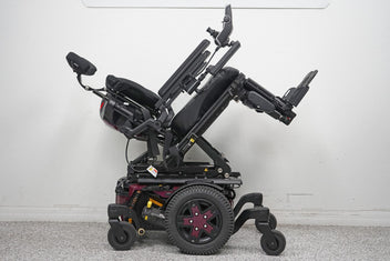 Quantum Edge 3 Stretto Power Wheelchair - 12" iLevel Seat Lift, Recline, Tilt, Legs - 5447