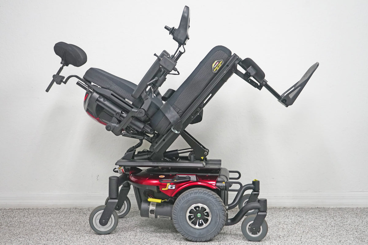 Quantum J6 Power Wheelchair w/ Tilt - 7388