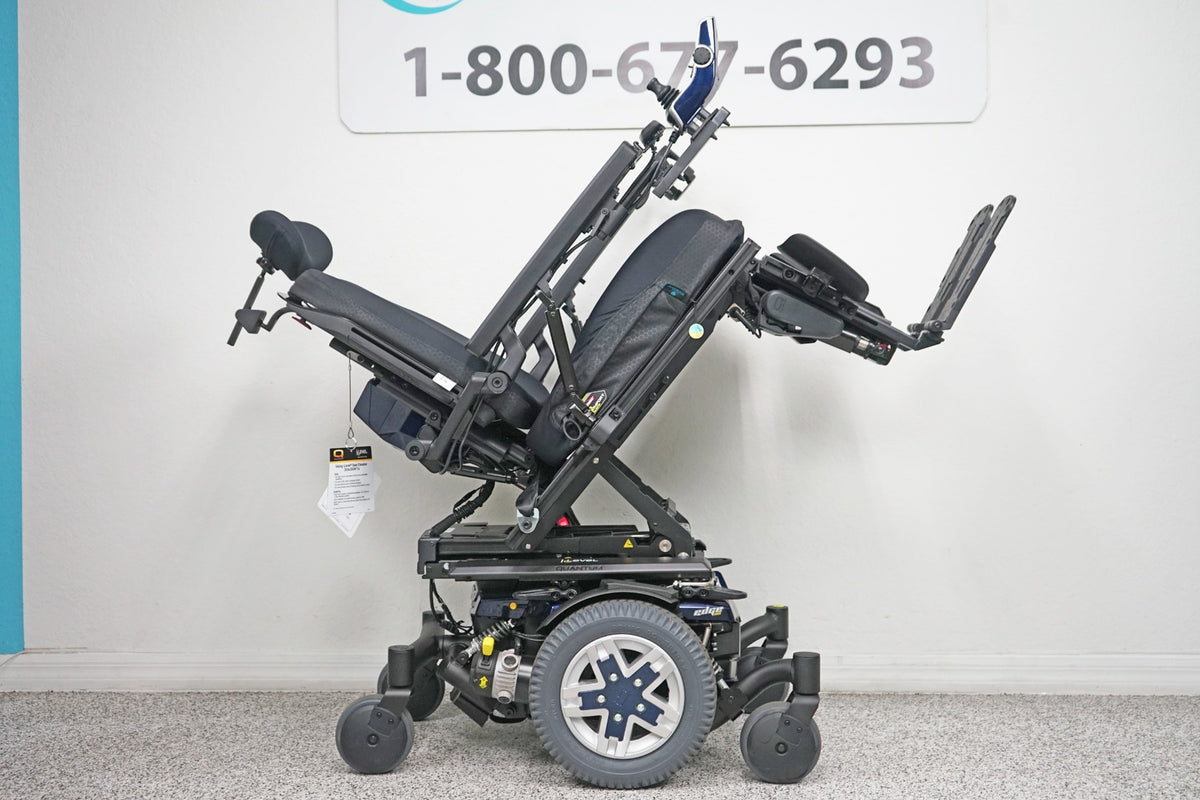 Quantum Q6 Edge HD Power Wheelchair Seat Lift, Tilt, Recline & Legs - 7394