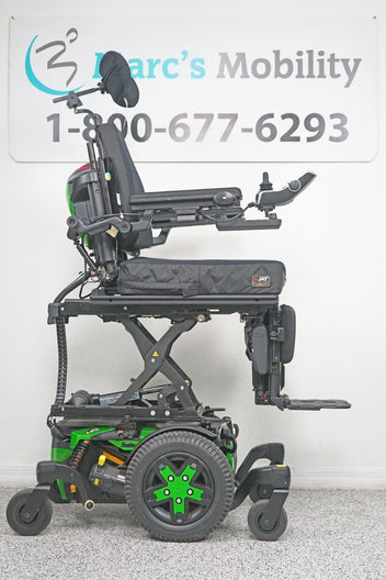 Quantum Edge 3 Stretto Power Wheelchair 12" iLevel Seat Lift, Tilt, Recline & Legs - 7408