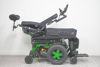 Quantum Edge 3 Stretto Power Wheelchair 12" iLevel Seat Lift, Tilt, Recline & Legs - 7408