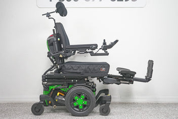 Quantum Edge 3 Stretto Power Wheelchair 12" iLevel Seat Lift, Tilt, Recline & Legs - 7408