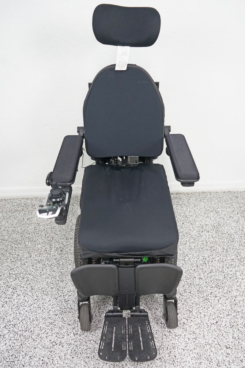 Quantum Edge 3 Stretto Power Wheelchair 12" iLevel Seat Lift, Tilt, Recline & Legs - 7408