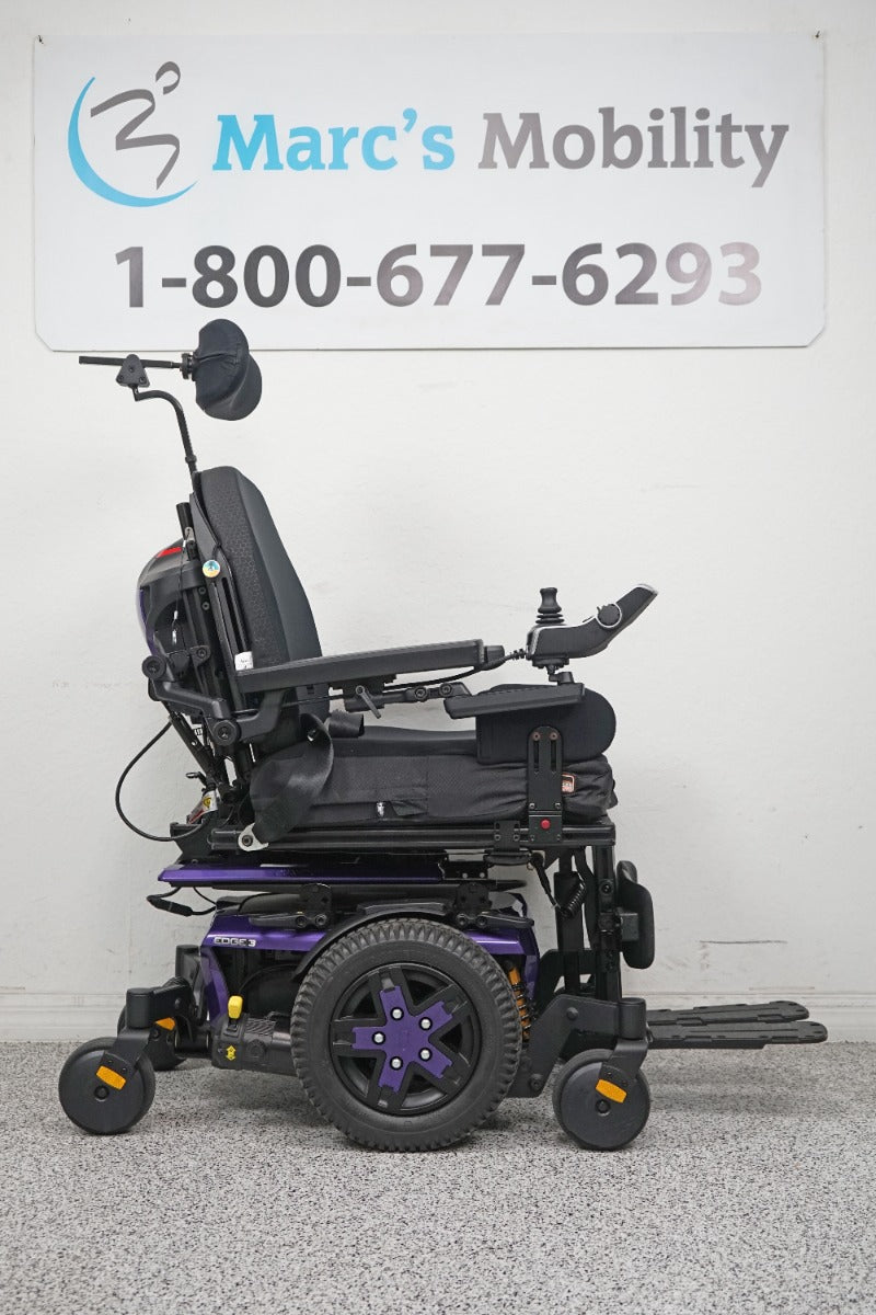 Quantum Edge 3 Power Wheelchair w Tilt, Recline & Legs - 5524