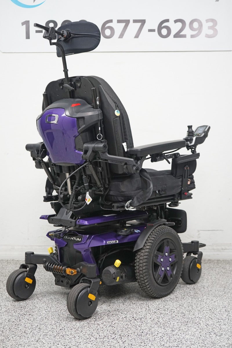 Quantum Edge 3 Power Wheelchair w Tilt, Recline & Legs - 5524