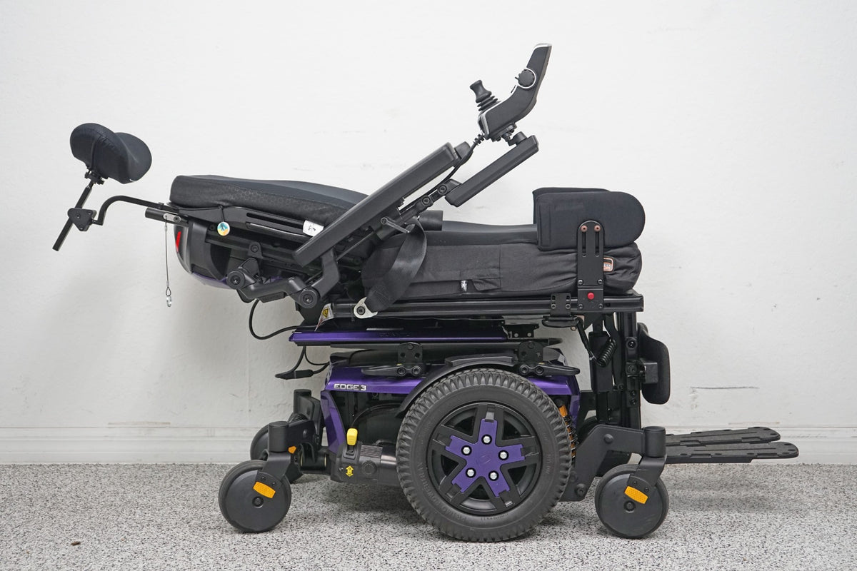 Quantum Edge 3 Power Wheelchair w Tilt, Recline & Legs - 5524