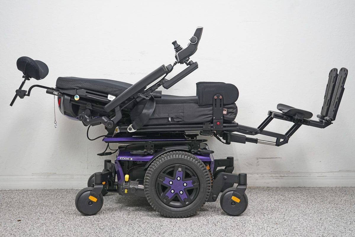 Quantum Edge 3 Power Wheelchair w Tilt, Recline & Legs - 5524